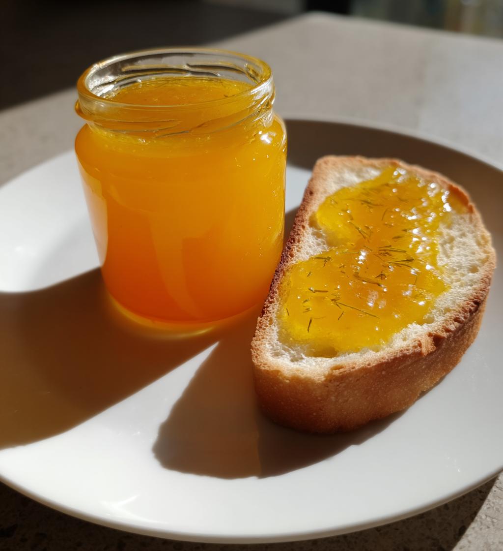 Sunshine Dandelion Jelly - detail 1
