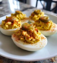 Sweet Pickle Deviled Eggs