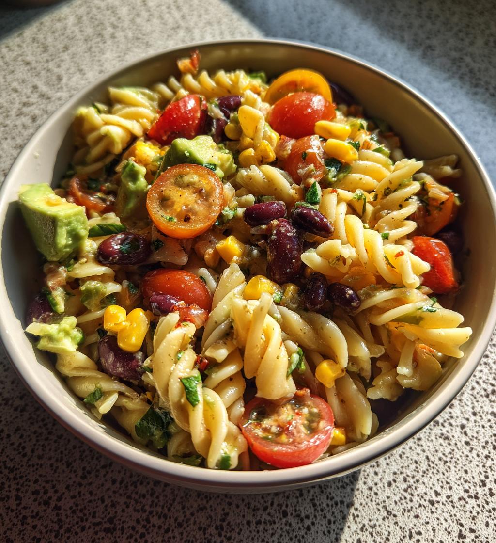 Tex-Mex Pasta Salad - detail 1