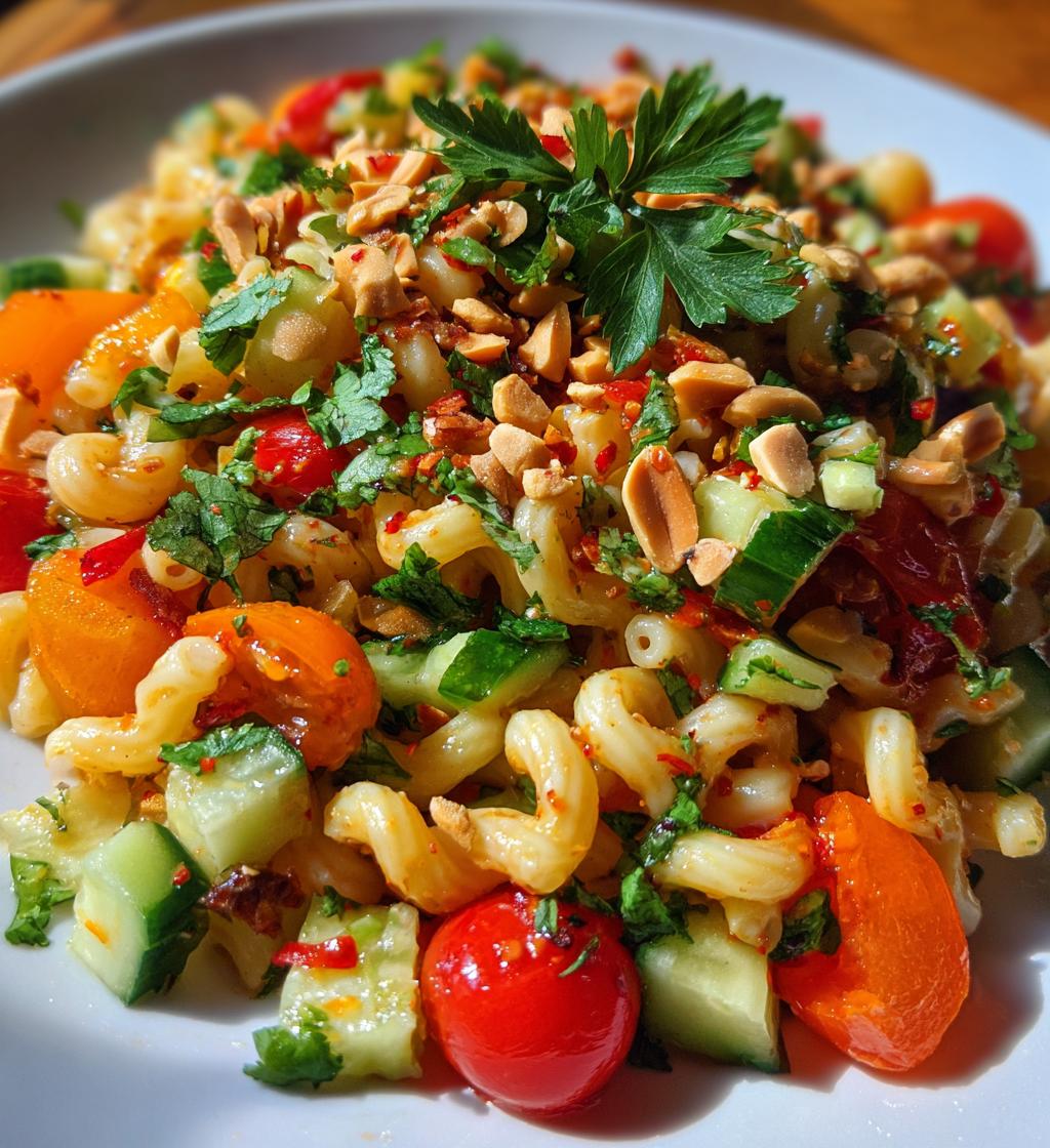 Thai Chili Pasta Salad