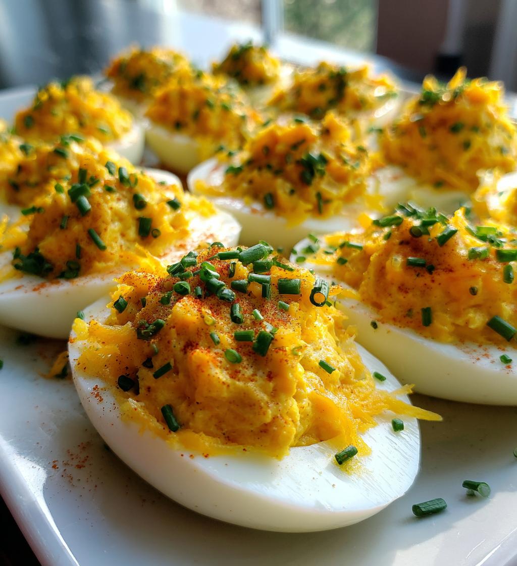Twice-Baked Deviled Eggs