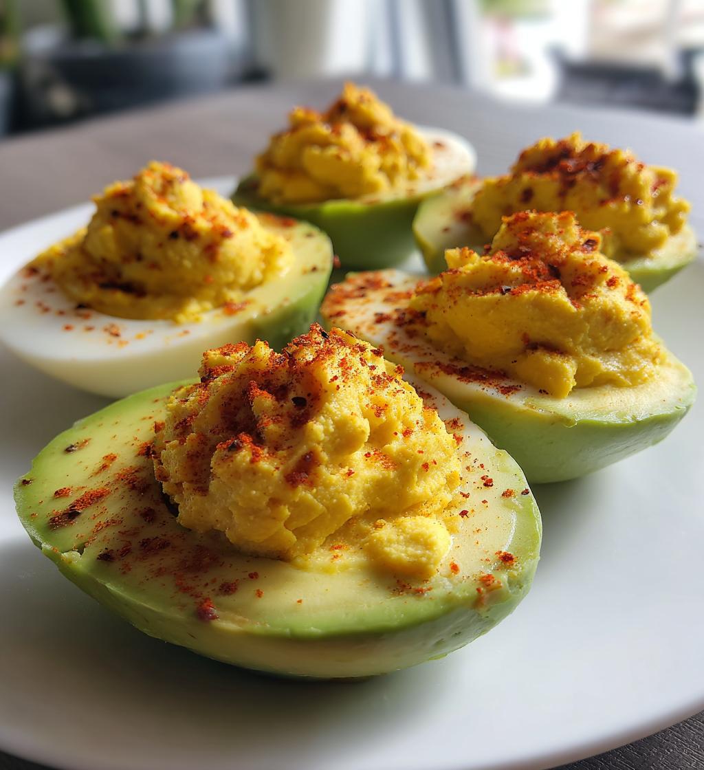Vegan Deviled Eggs (Tofu-Based)
