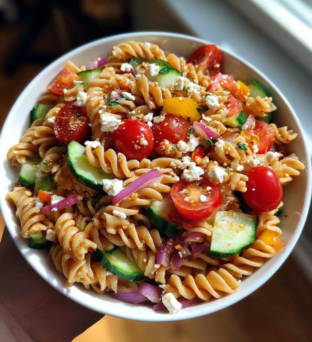 Whole Wheat Pasta Salad - detail 1