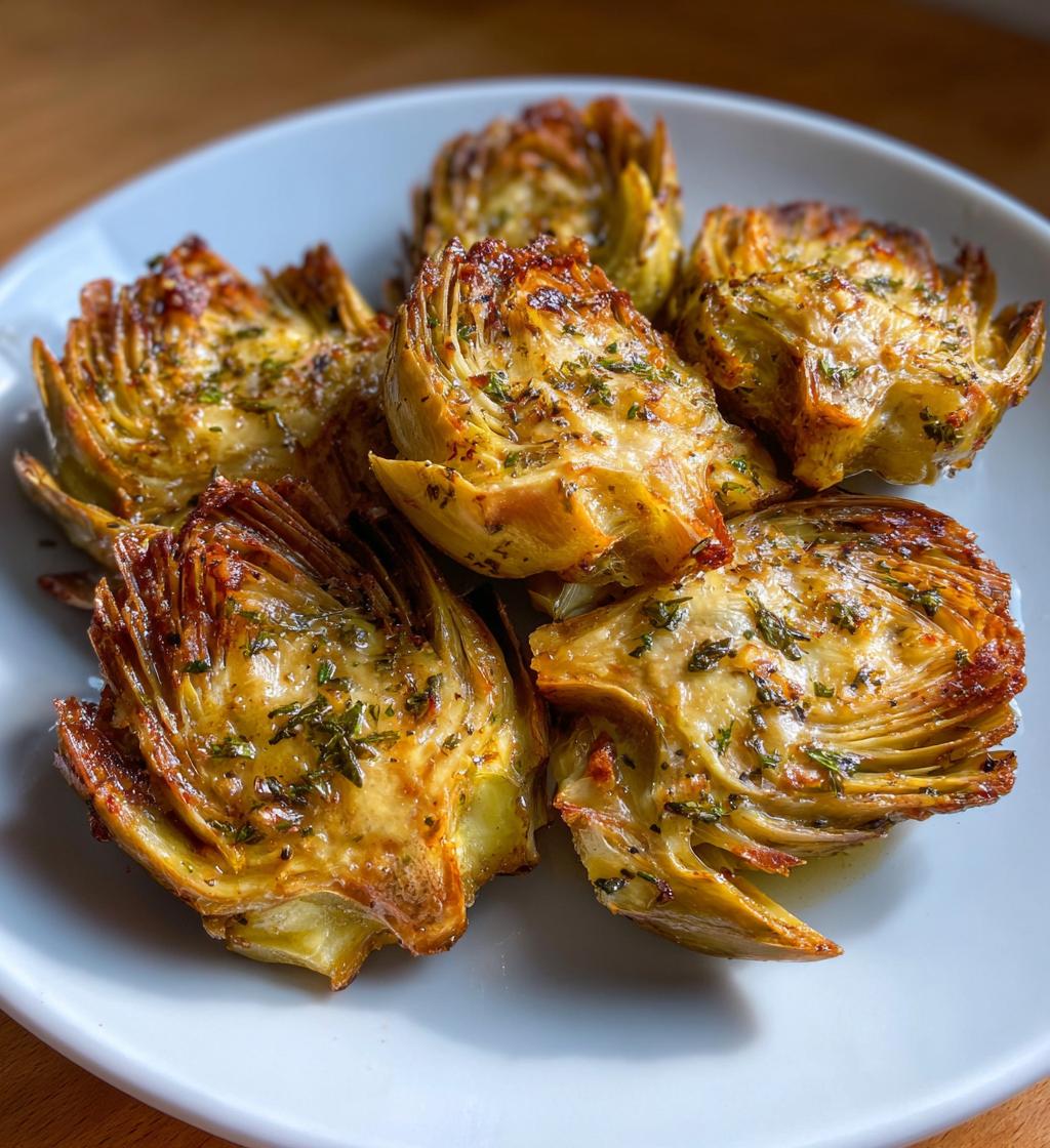 air fryer artichoke hearts crispy recipe - detail 1