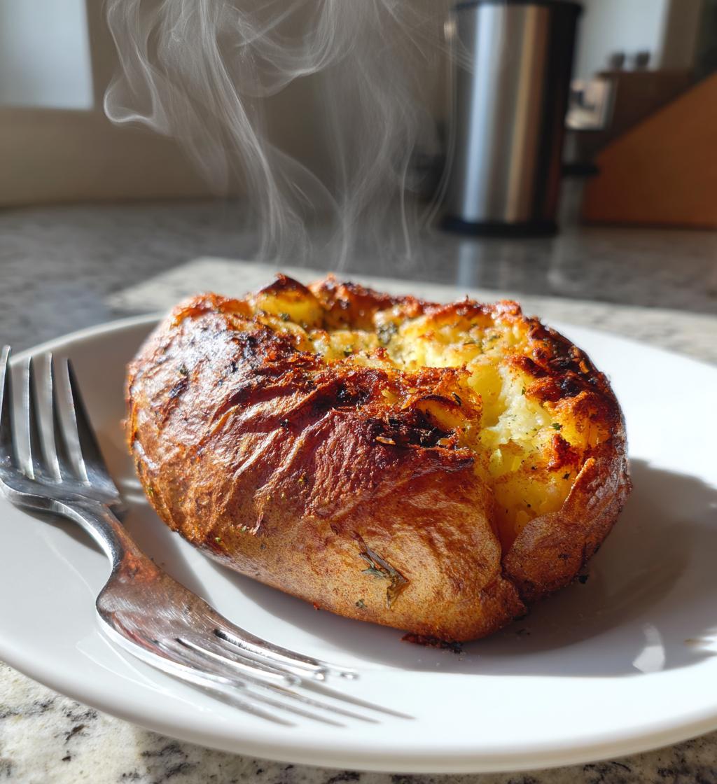 air fryer baked potato recipe