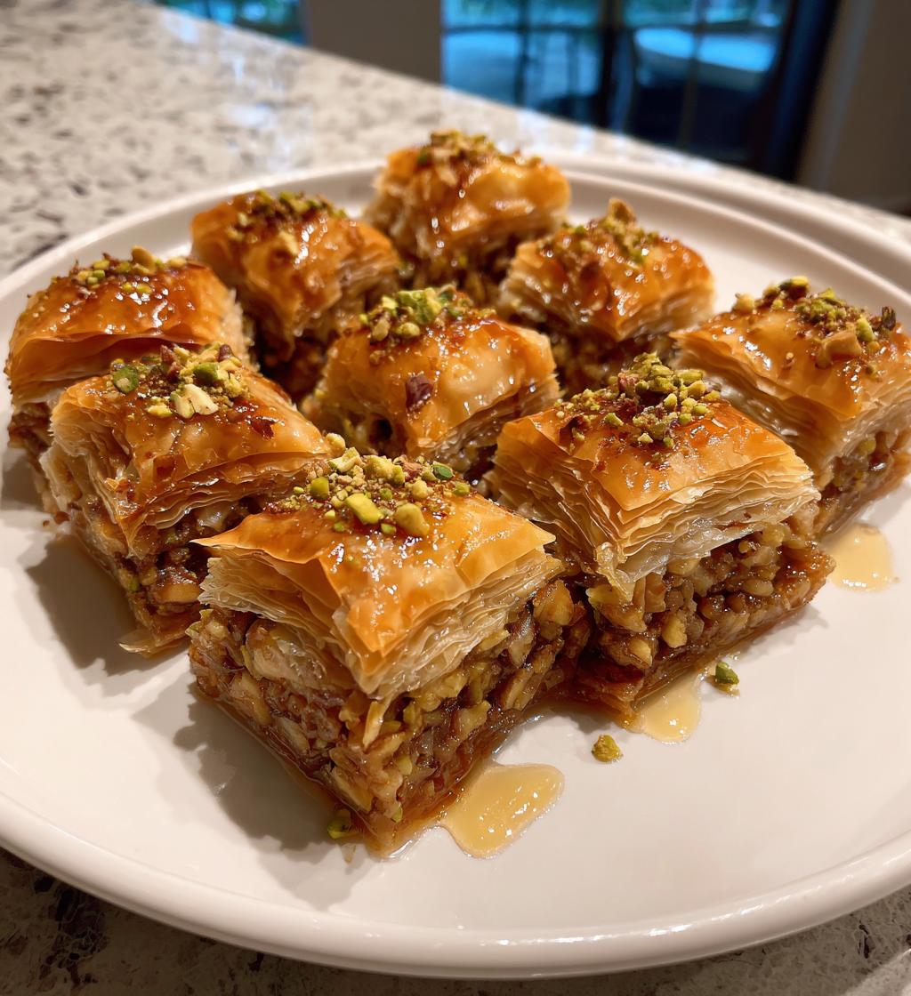 air fryer baklava bites - detail 1