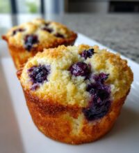 air fryer blueberry muffins recipe