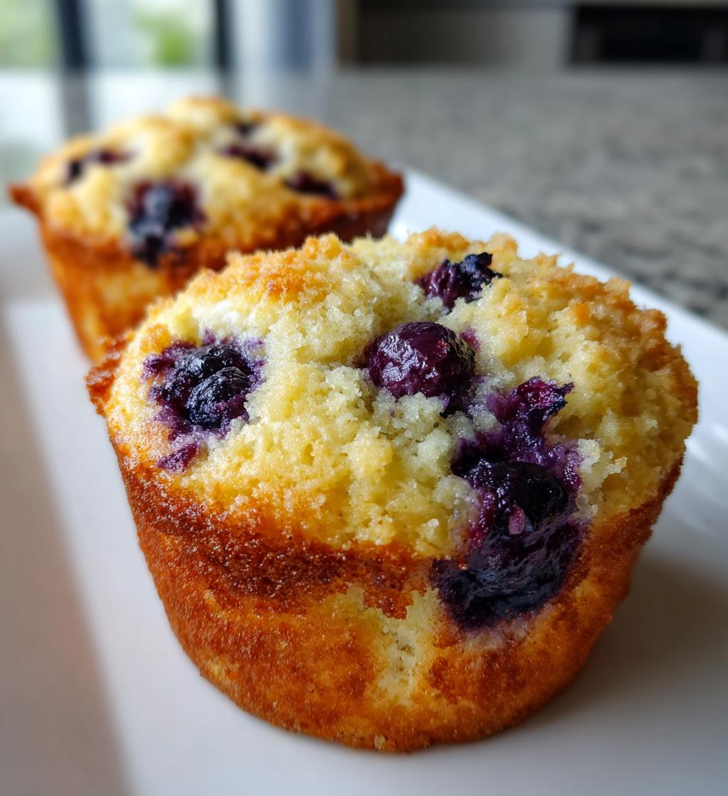 air fryer blueberry muffins recipe