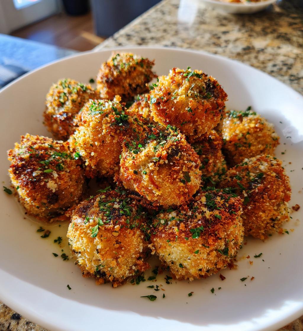 air fryer breaded mushrooms flavor boosts - detail 1