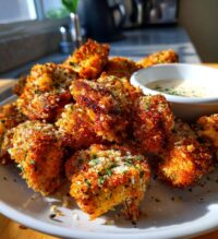 air fryer breaded mushrooms flavor boosts