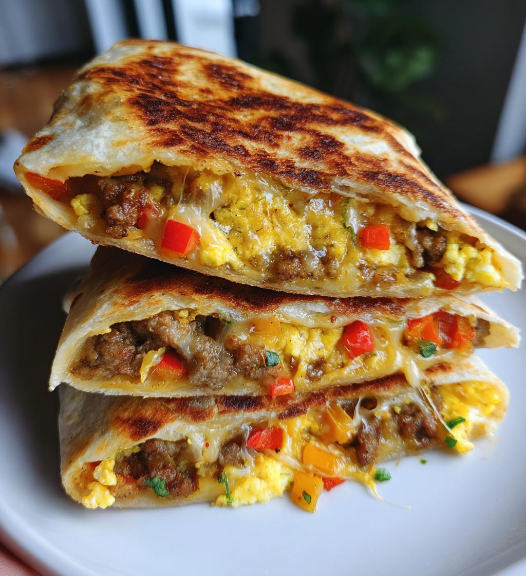 air fryer breakfast quesadilla recipe
