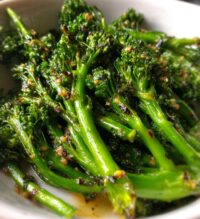 air fryer broccolini recipe healthy side dish