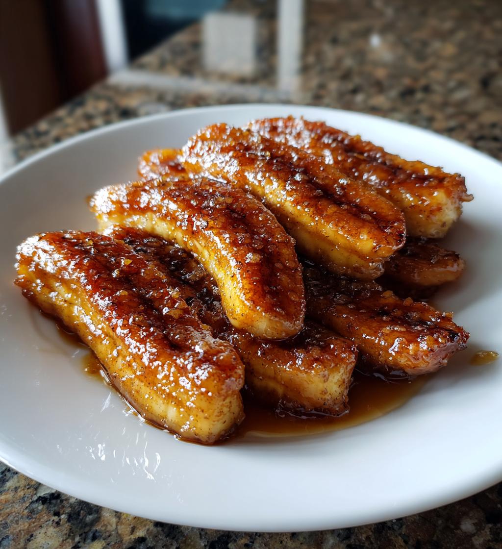 air fryer caramelized bananas sweet delight recipe - detail 1