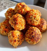 air fryer carrot cake bites