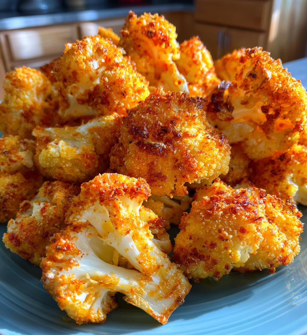 air fryer cauliflower florets crispy perfection recipe