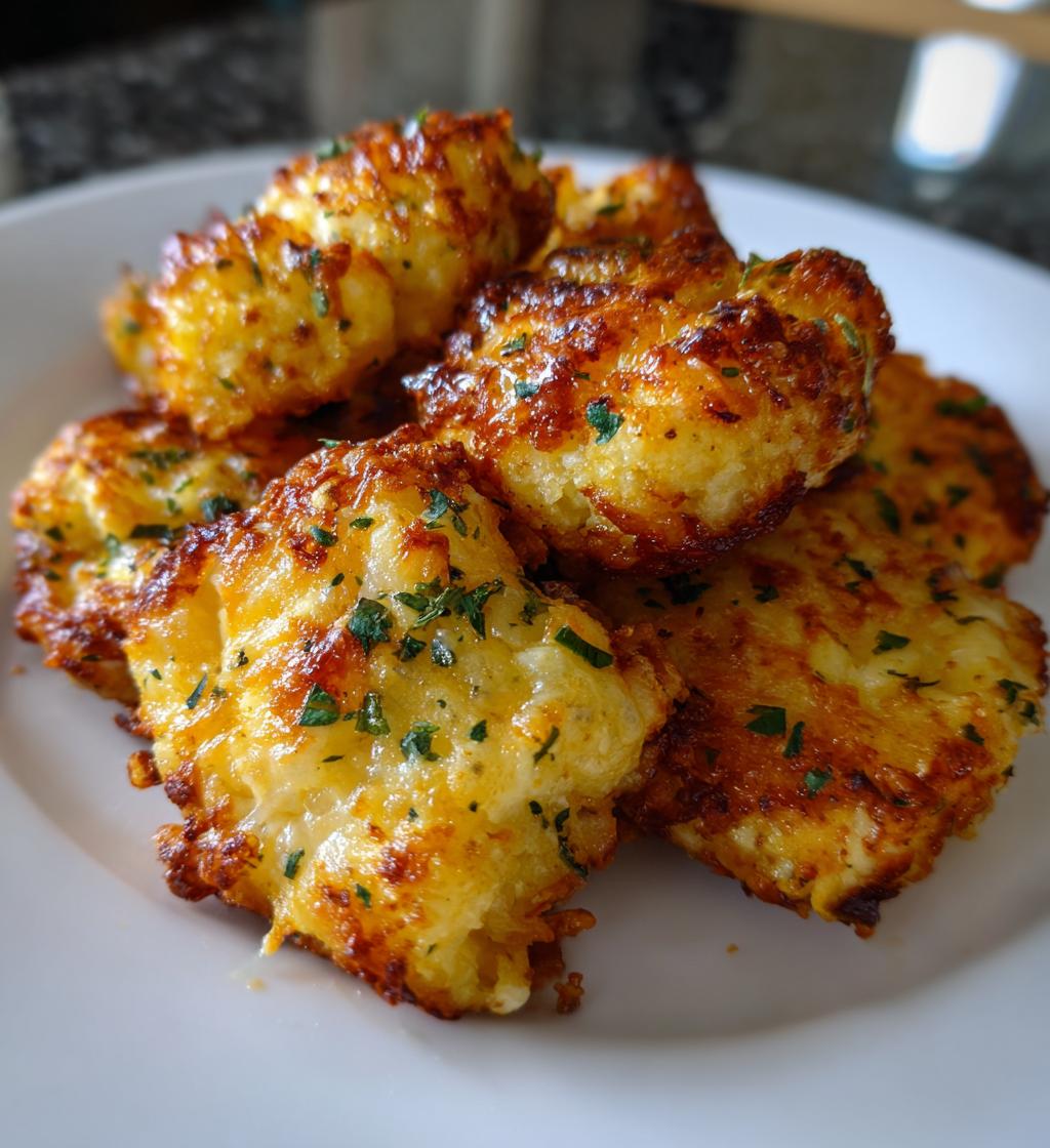 air fryer cauliflower tots recipe