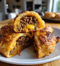air fryer cheesy taco bombs
