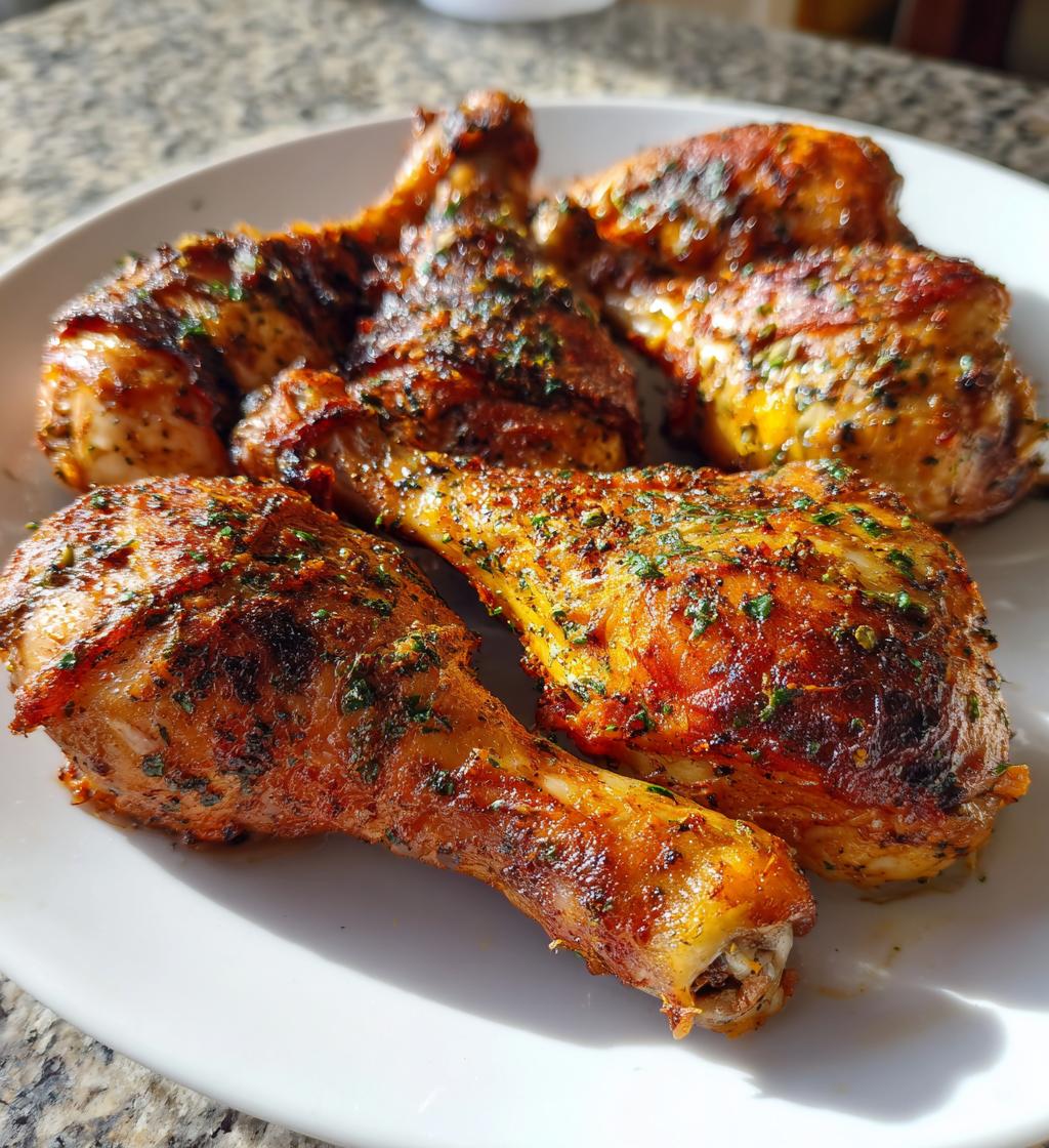 air fryer chicken legs recipe - detail 1