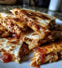 air fryer chicken quesadilla bites recipe