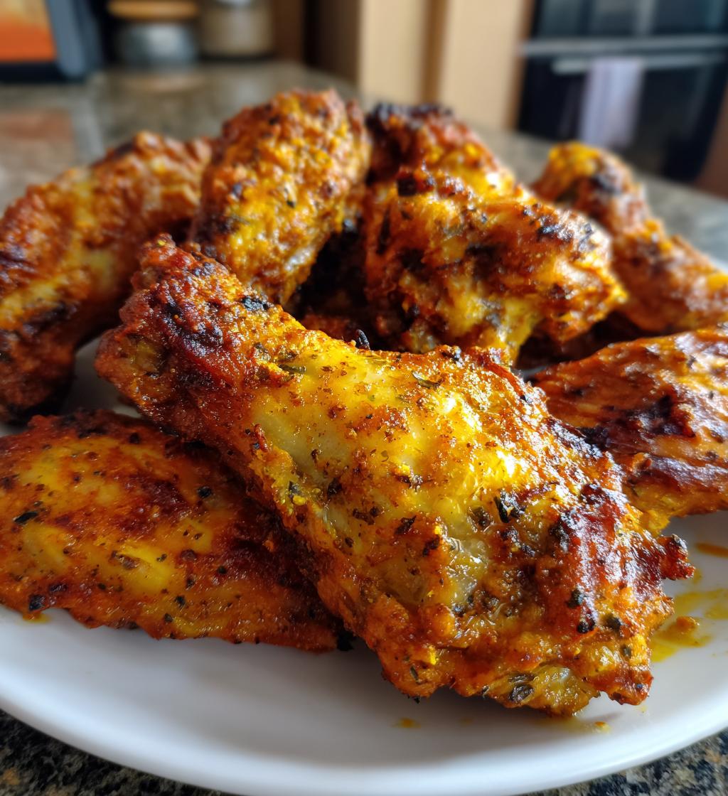 air fryer chicken wing recipes - detail 1