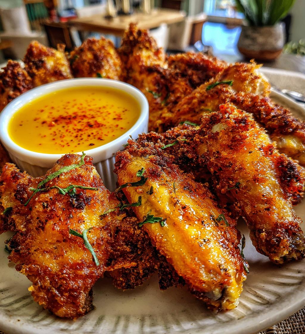 air fryer chicken wings crispy delights recipe - detail 1