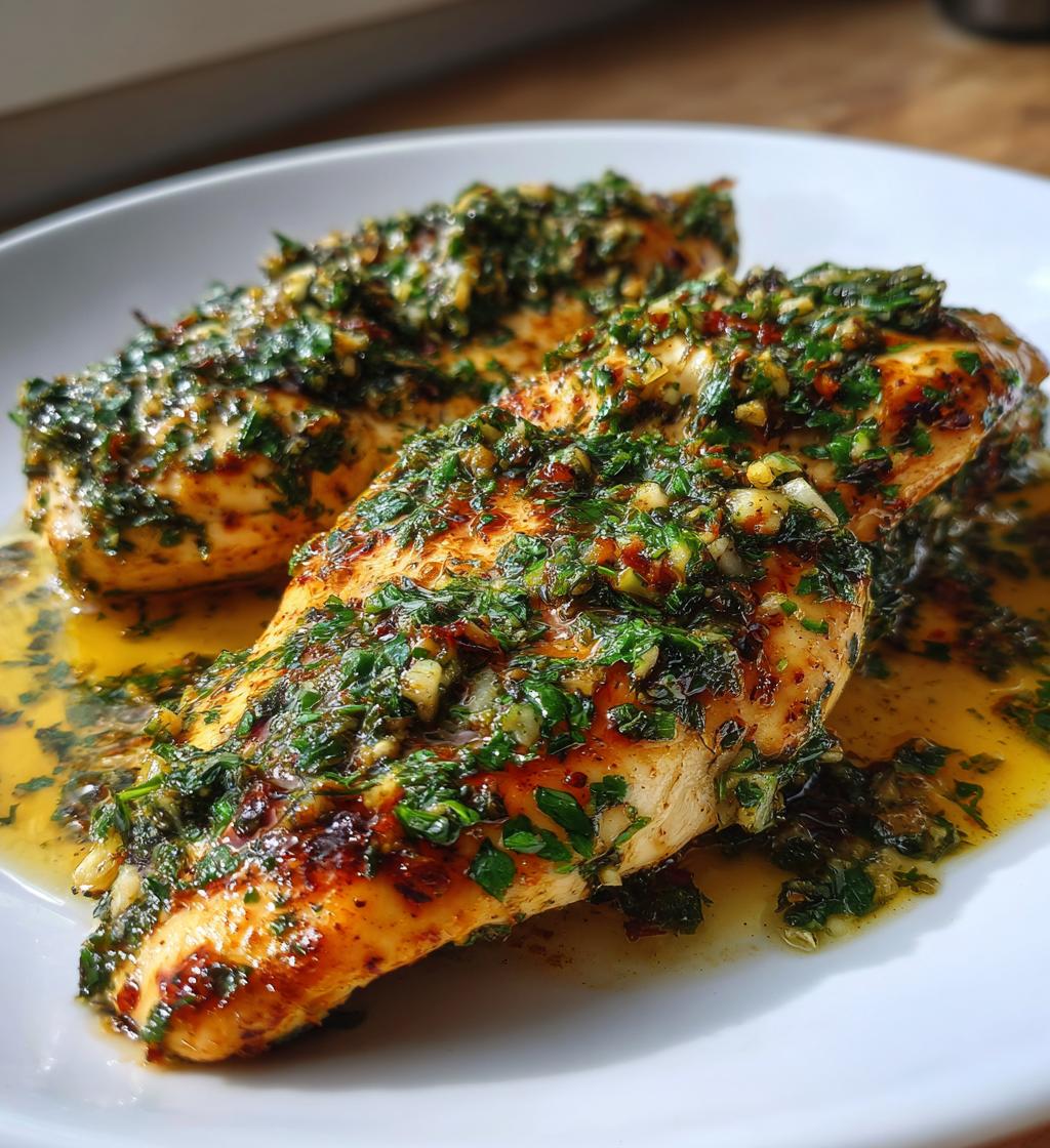 air fryer chimichurri chicken breast recipe