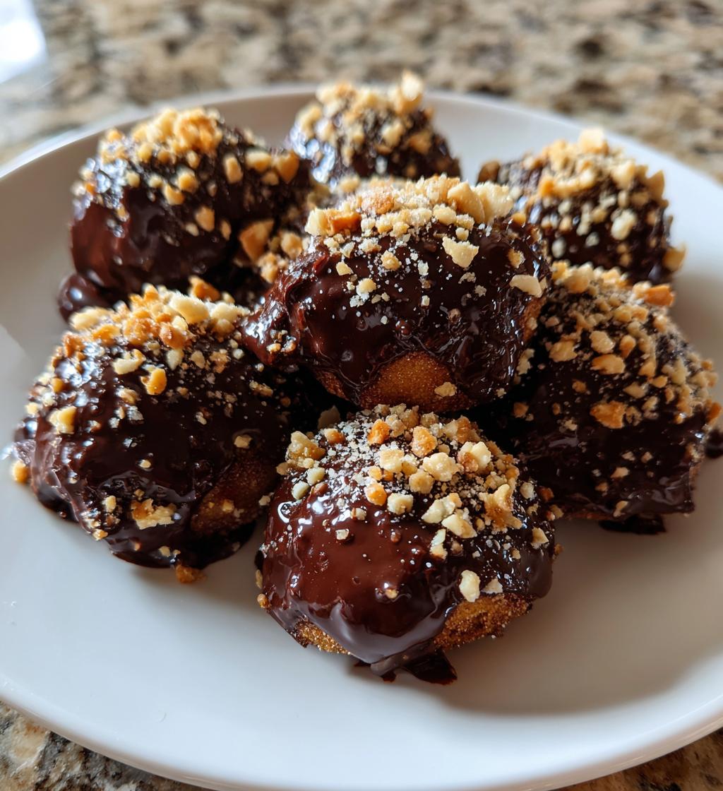 air fryer choco banana bites recipe - detail 1