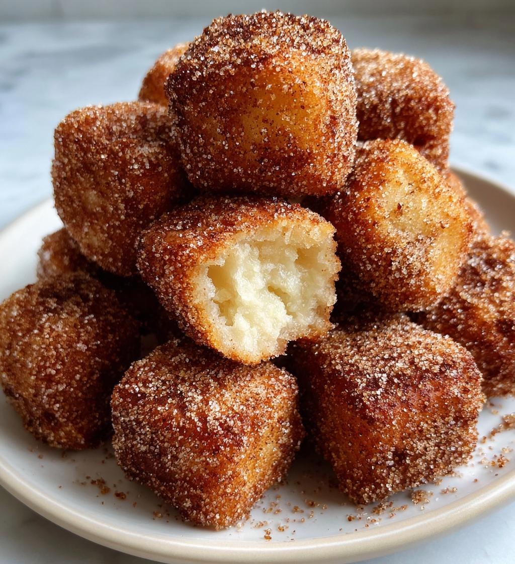 air fryer churro bites quick easy dessert recipe - detail 1