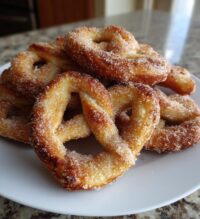 air fryer cinnamon sugar pretzels