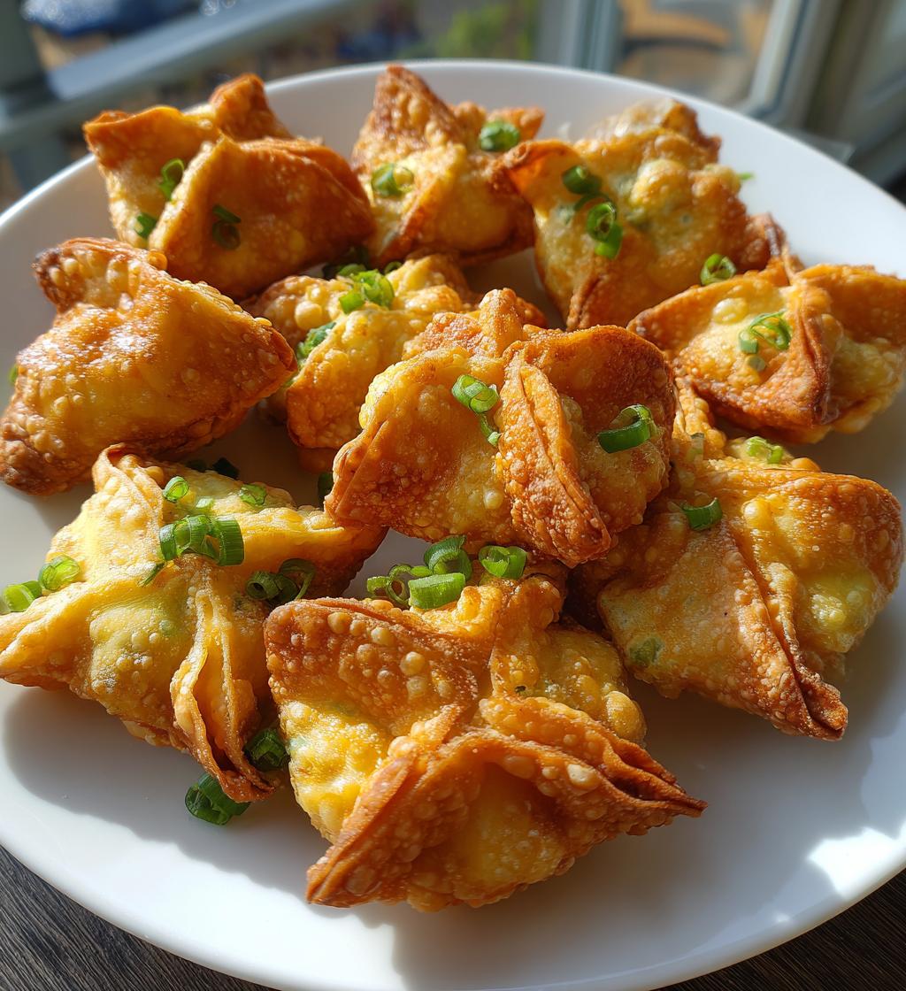 air fryer crab rangoon delightful recipe - detail 1