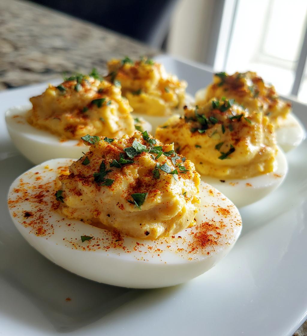 air fryer deviled eggs