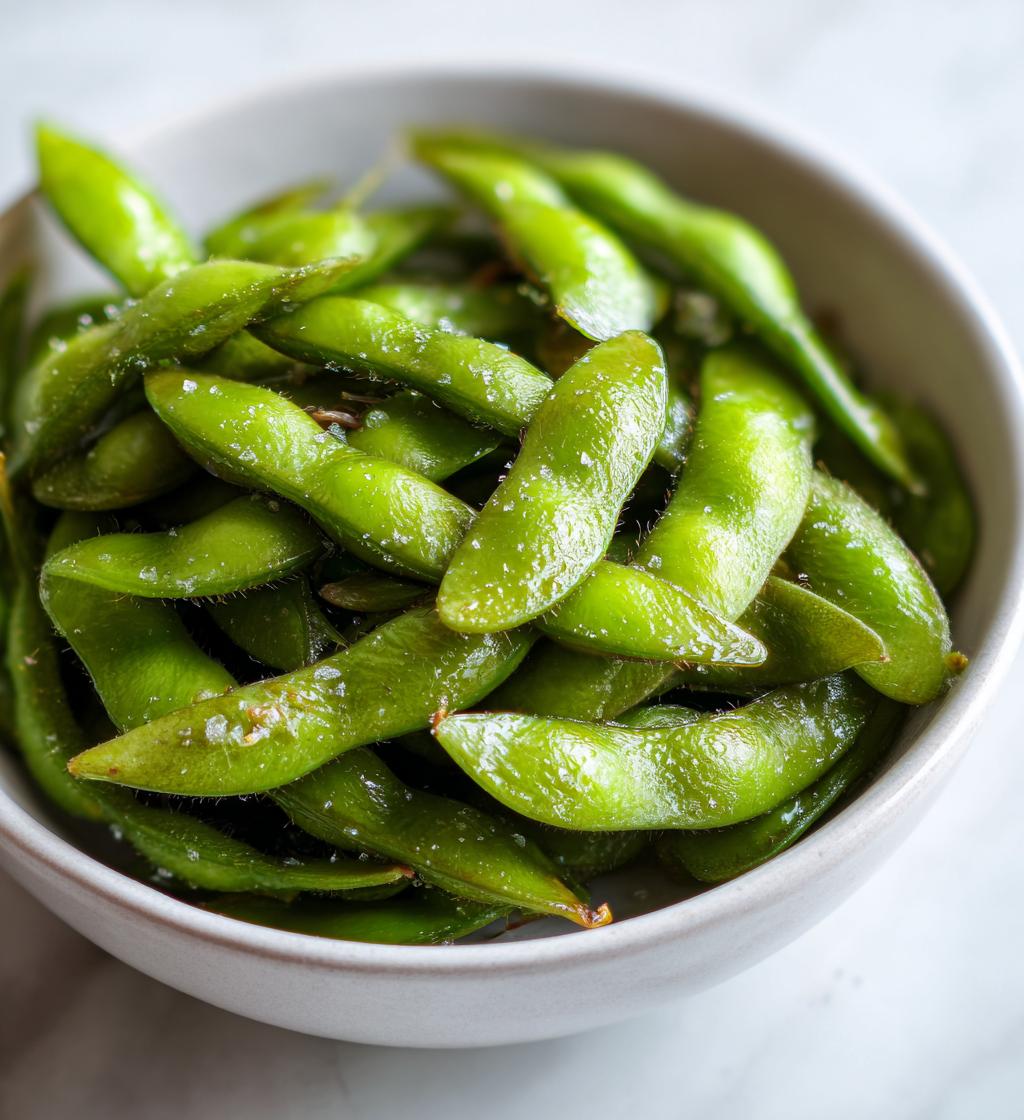 air fryer edamame with sea salt recipe - detail 1
