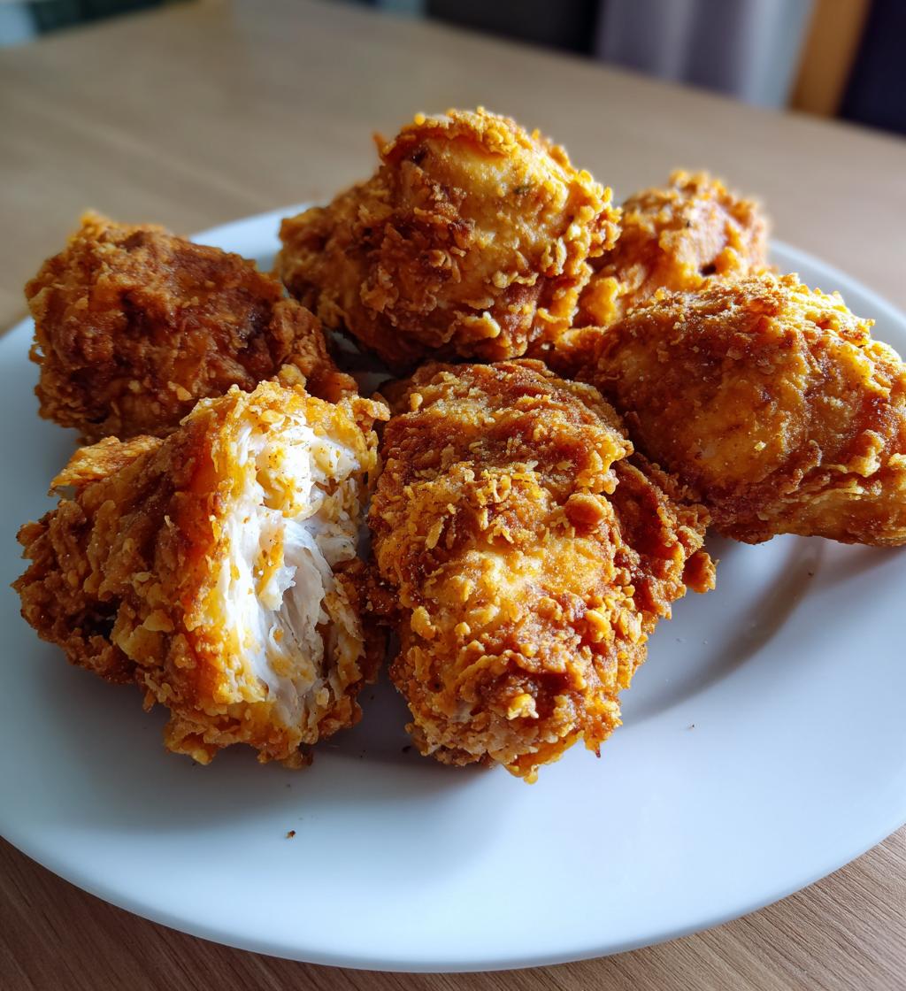 air fryer fried chicken crispy juicy recipe - detail 1