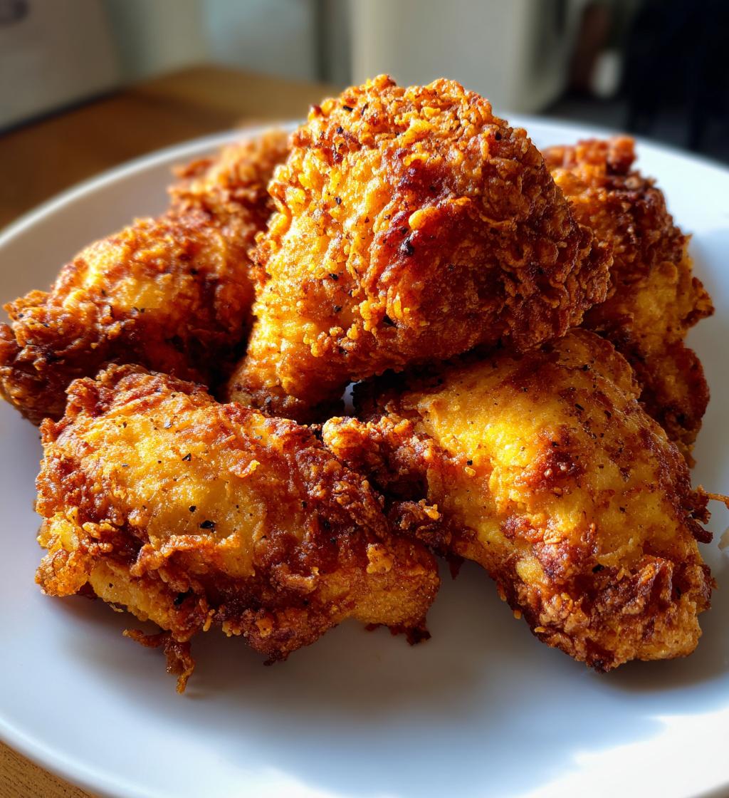 air fryer fried chicken crispy juicy recipe