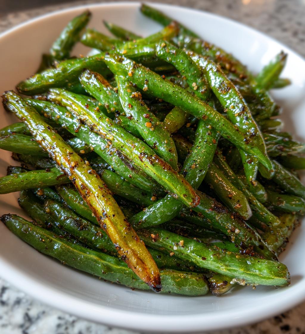 air fryer green beans recipe - detail 1