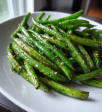 air fryer green beans recipe