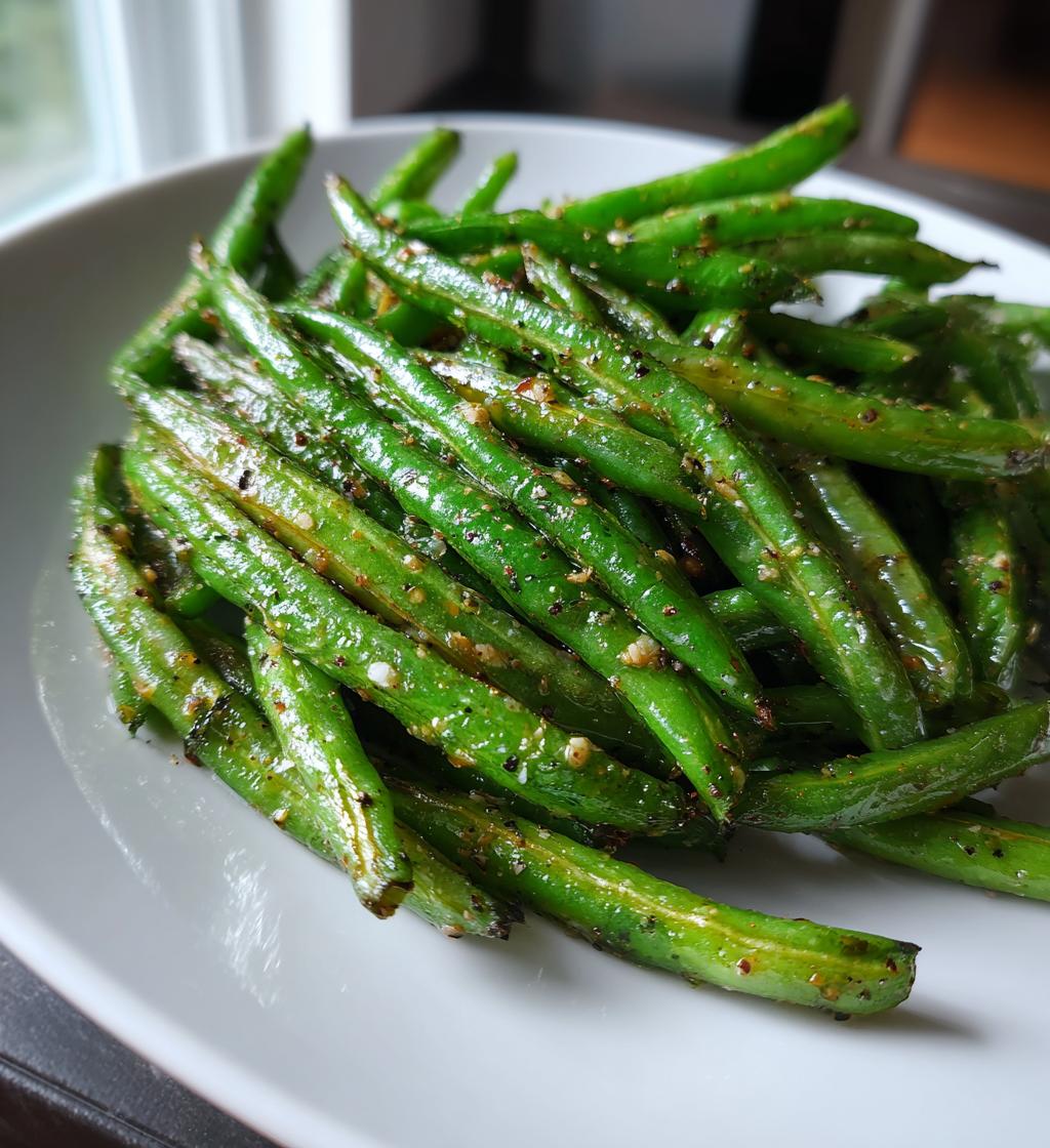 air fryer green beans recipe