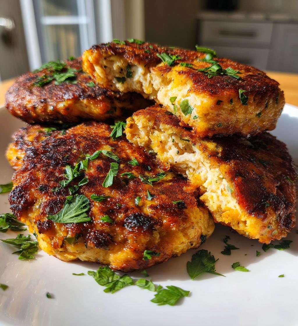 air fryer ground chicken patties juicy variations - detail 1