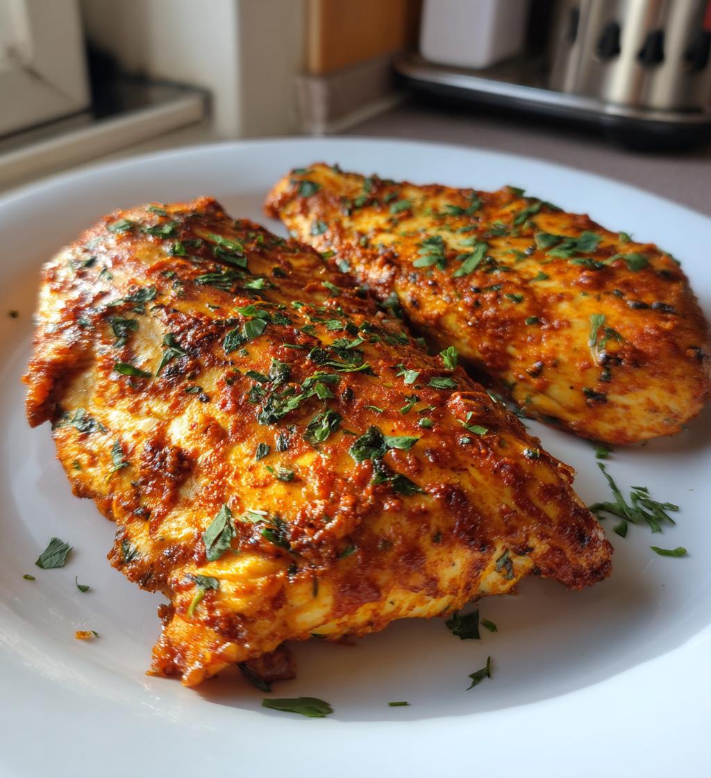 air fryer harissa chicken breast recipe