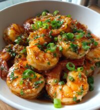 air fryer hawaiian garlic shrimp