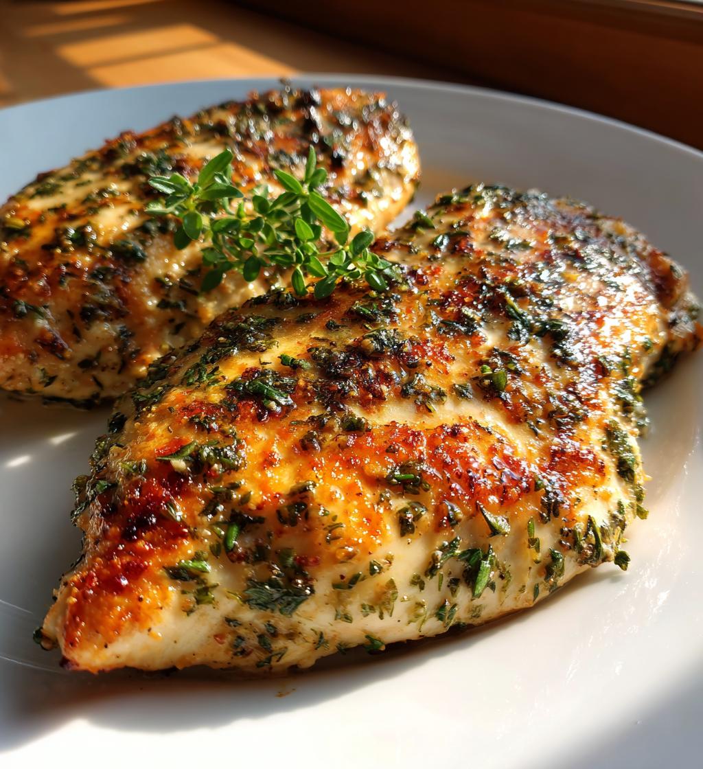 air fryer italian herb chicken fillet recipe
