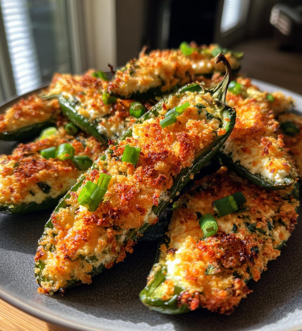 air fryer jalapeno poppers vegetarian recipe - detail 1