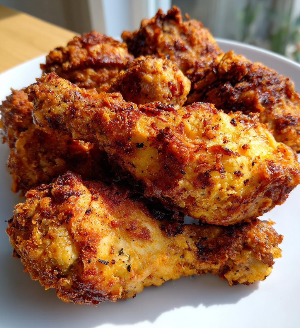 air fryer kfc southern fried chicken drumsticks recipe