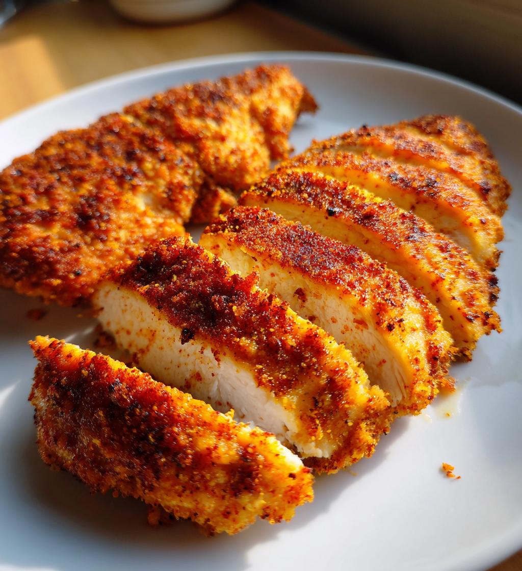air fryer meal prep chicken fillet - detail 1