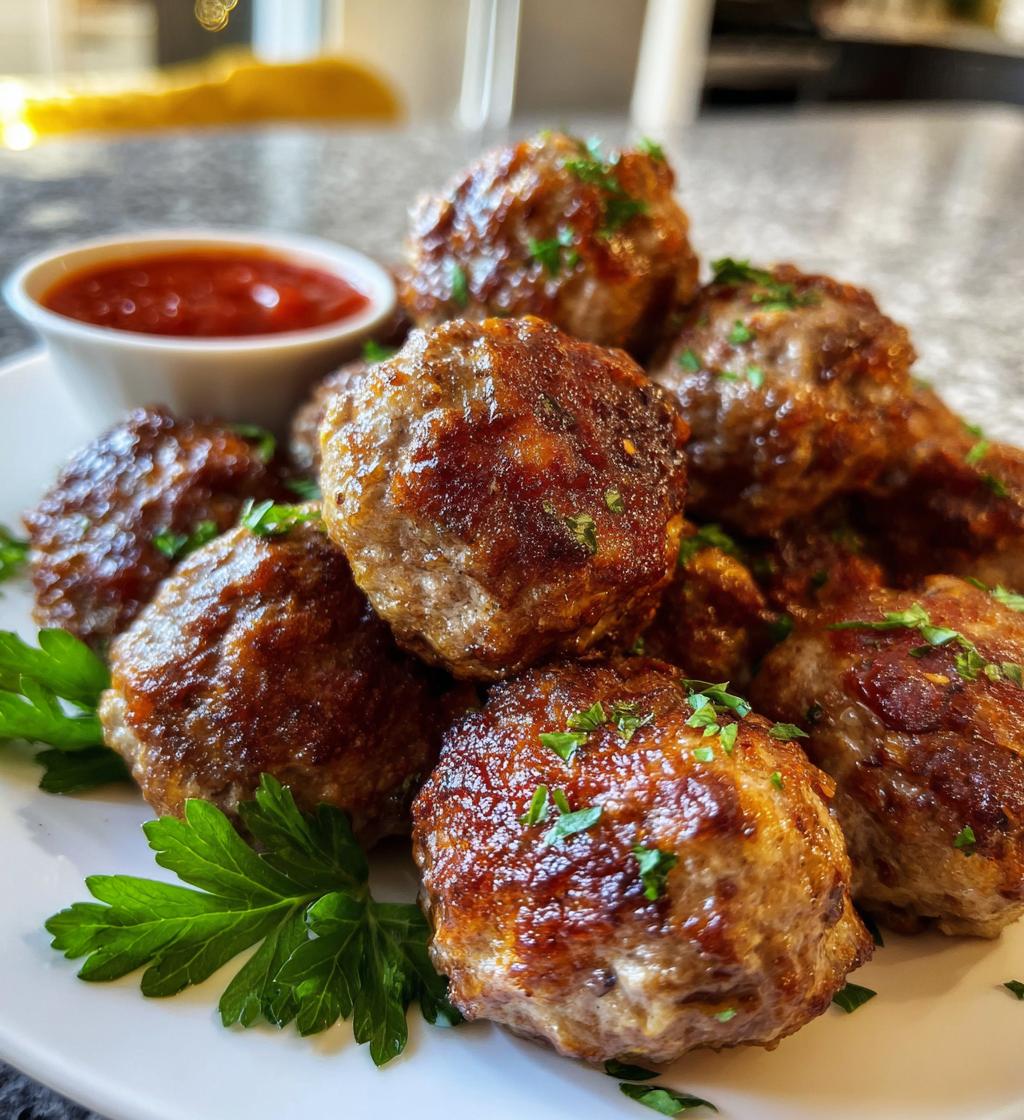 air fryer meatballs 12 minute juicy delight - detail 1