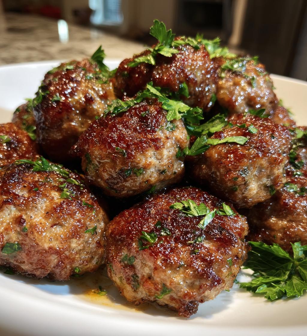 air fryer meatballs no breadcrumbs