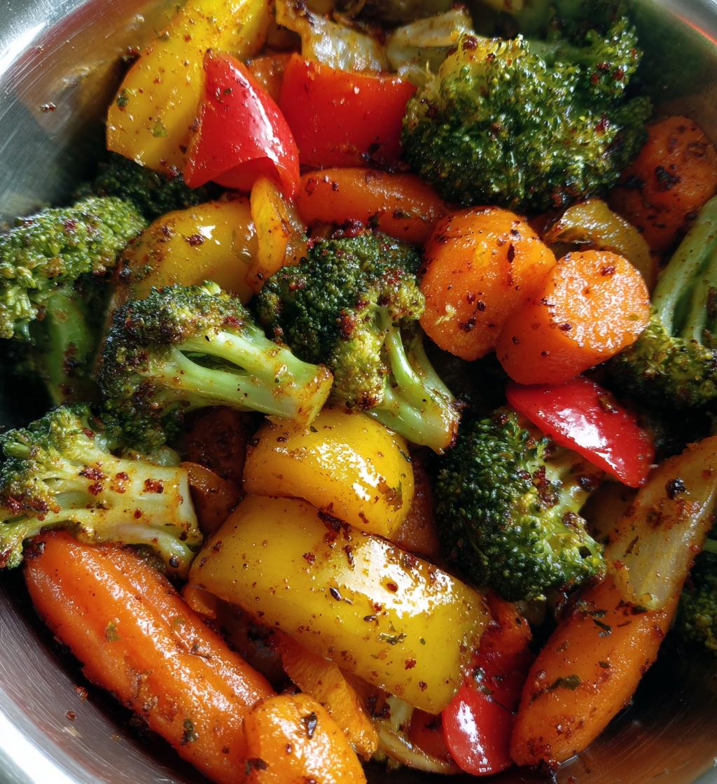 air fryer mixed vegetables recipe perfect crunch