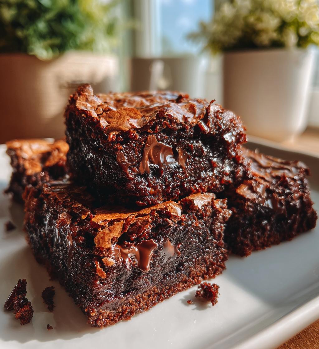 air fryer mocha brownies delicious dessert recipe - detail 1