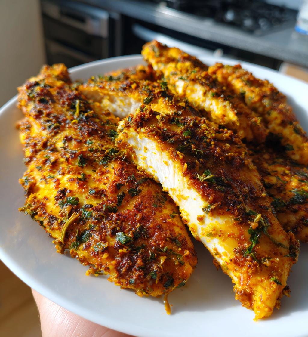 air fryer moroccan spiced chicken breast recipe