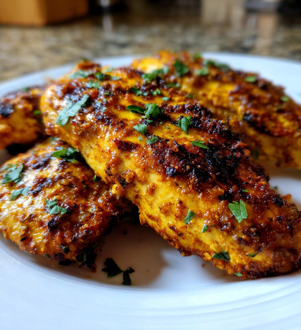 air fryer moroccan spiced chicken fillet